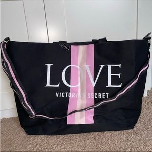 Victorias Secret Zipped Tote Bag